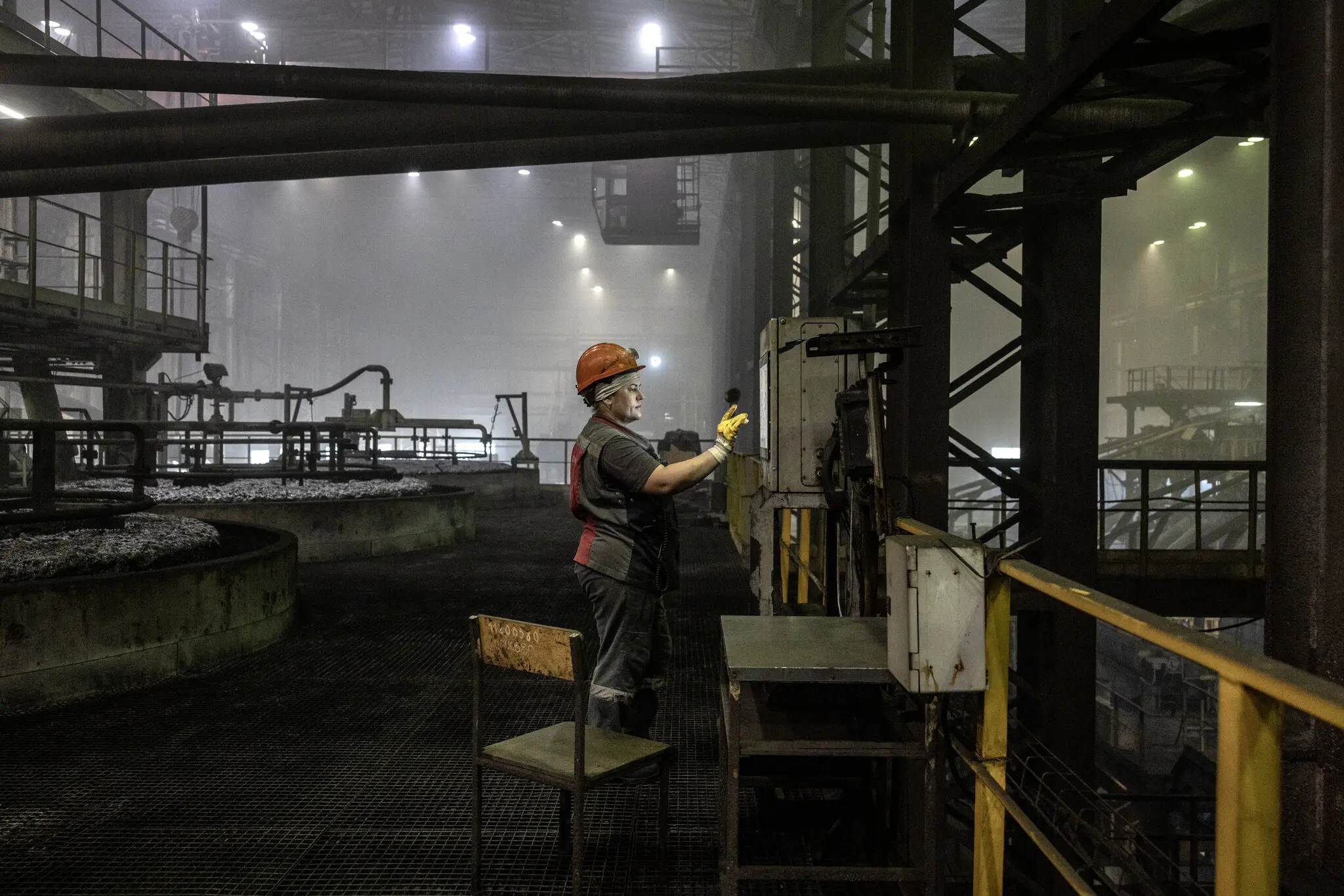 Коксохімічний завод Метінвесту під Покровськом.